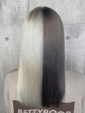 ジェンダーヘア(GENDER hair) Hightone " クルエラ " × 髪質改善 / 壱