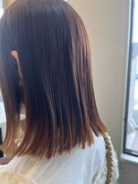 クオン(kuon) 切りっぱなし外ハネスタイル☆