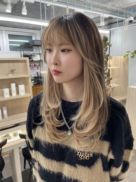 サロンドジョー(salon de joe) 【井上】レイヤーショートボブフェイスレイヤー