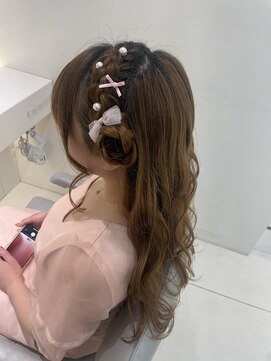 アールプラスヘアサロン(ar+ hair salon) 【新宿駅/新宿三丁目/ヘアセット/羊ヘア】