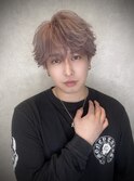 シースルーフェザーショート