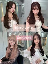 ボタン ハカタ(VOTAN hakata) 韓国レイヤー/顔周りカット/博多駅美容室