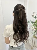 【votan sanae】ハーフアップ/ヘアセット/ヘアアレンジ