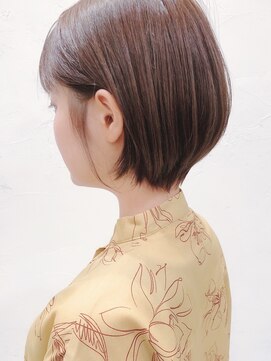 セイドット オモテサンドウ(Say. omotesando) Say.ショート丸みショートヘーゼルグレージュグランマッシュ青山