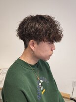 ニアウ 伊勢崎連取店(Niau)&nbsp;刈り上げマッシュ波巻きツイストスパイラルパーマ