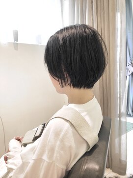 メモリーズ 水天宮前店(Memories) 黒髪小顔ショートボブ20代30代40代髪質改善丸みショートレイヤー