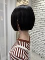 パトゥ 京都四条烏丸(patou) 顎ラインボブ♪ぱつっとしてても軽いしっかりまとまるボブです◎