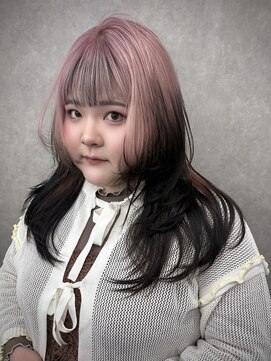 いろあそび 八王子 【ルーツ×インナー】ホワイトピンク×ブラック