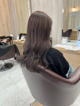 コテ巻き風デジタルパーマ