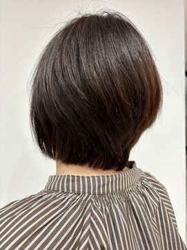 30代40代50代ショートヘア／ショートボブ/大人ボブスタイル