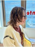 ボブレイヤー/ウェーブ/ゆるめパーマ/ショートパーマ