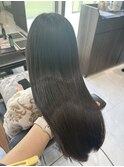 縮毛矯正でまとまる髪に