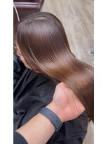 リリアン(ReLien)&nbsp;美髪縮毛矯正と同時にカラー