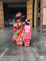 ヘアメイク ルアン ルアン(Hair Make Ruane) キッズ着付けスタイル♪ 【ヘアセット/ヘアメ/着付け】