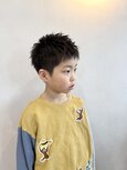 キッズ刈り上げショート