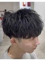 ベル 桑名(BHEL)&nbsp;桑名メンズパーマツイストスパイラルパーママッシュウルフカット
