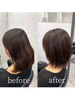 ヘアサロン ドットプラス 町田店(dot. plus) レイヤーボブ/ボブ/レイヤーカット/顔周りレイヤー/町田