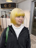 セッション(SESSION) 重めBob/デザインカラー