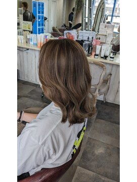 ヘアリゾート エーアイ 浅草ROX店(hair resort Ai) ミルクティーブロンド/ワンホンレイヤー[浅草]