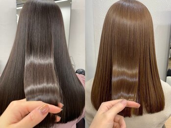 ルアナ(Luana.)の写真/【東海エリアでここだけ】自分史上一番の髪質が叶うケラチントリートメント！圧倒的艶髪体験［ハイライト］