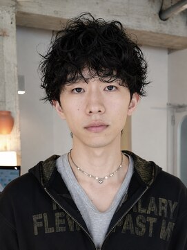 トッド(tod) メンズカットメンズパーマシャドウパーマニュアンスパーマメンズ