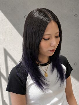 エジンバラ(ejinbara) 韓国レイヤー×艶エンドカラーx髪質改善トリートメント