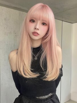 ランテルディ 渋谷(LANTERDIT) 透明感カラーくびれヘアハイレイヤー韓国風パーマワンホンヘア☆