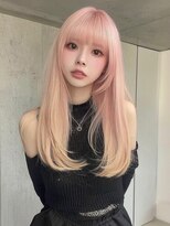 ランテルディ 渋谷(LANTERDIT) 透明感カラーくびれヘアハイレイヤー韓国風パーマワンホンヘア☆