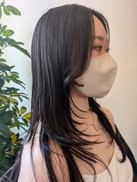 エッセンス(essence)&nbsp;ロングレイヤーヘア　　　　ー黒髪verー