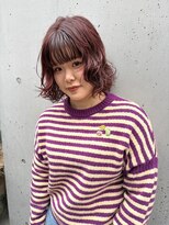 スリーアン(THREE ann.) ボブウェーブパーマ