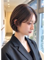 ビファインクーアヴェダ(Be fine coo AVEDA)&nbsp;大人女子　丸みボブ