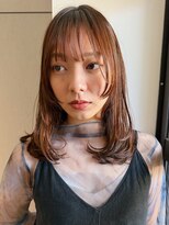 シンス 銀座(since)&nbsp;小顔ミディアムヘア/レイヤーカット/ハイライトカラー[銀座駅]