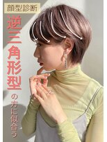 ニーズ バイ ワンコンセプト(Needs by ONE CONCEPT)&nbsp;流し前髪/ショートヘア/逆三角型の方におすすめ