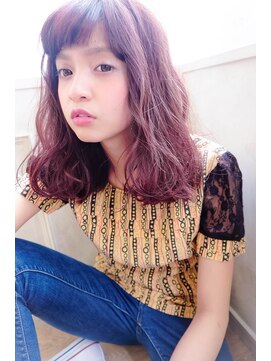 ランプ ヘアー(lamp hair) 【lamp hair】外国人風/シフォンウェーブ/カシスモカ/