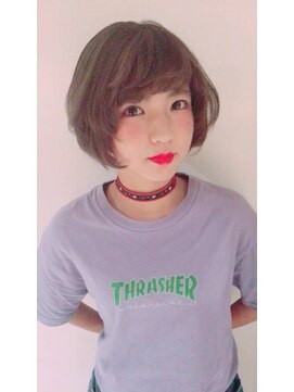 ネウィ グランデ 横浜(newi grande) 外国人風ゆるボブ