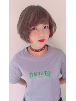 ネウィ グランデ 横浜(newi grande) 外国人風ゆるボブ