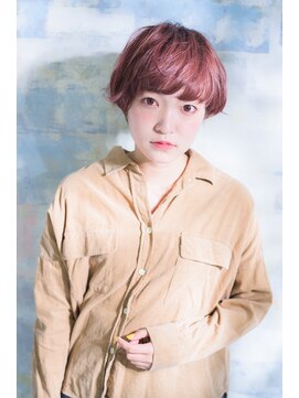 ネオリーブノース 中板橋店(Neolive north) ピンクベージュで魅せるカフカボブ