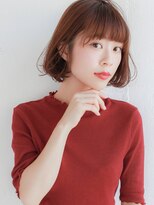 ルティア(Lutia)&nbsp;小顔バング ニュアンスカール！