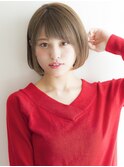 透明感◎外国人風カラーボブ【Agu rent】
