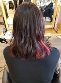 セクションカラー・インナーカラーで髪色を変えよう!