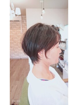 ミエル(miel) 【hair design miel】大人ショート