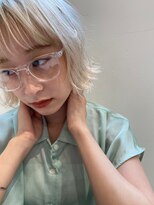 ローウェ 新百合ヶ丘(Louwe)&nbsp;小顔切りっぱなし外ハネミディアム20代,30代,40代[新百合ヶ丘]