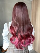 トゥ(to) ピンクグラデーション,アッシュピンク