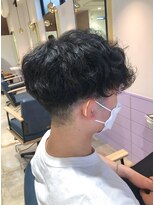 ネオリーブエクラ 上野御徒町店(Neolive eclat)&nbsp;ツイストスパイラルパーマツイスパパーマ波打ちパーマ刈り上げ