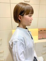 ビーハイブ 一番町店 アヴェダ(BEHIVE) ライン感がかわいいミニボブとワイドバング