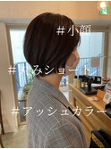 丸みショート/レディースショート/ヘルシースタイル@30代40代