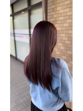 ヘアーサロン カラー 色彩店(COLOR) イルミナ チェリーピンク