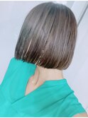 切りっぱなしボブ