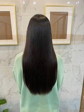 ジーナ セントラル銀座(Zina) ブルベ冬*髪質改善*フェイクブラック【ZinaCENTRAL】