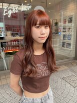 エイトヘアー(8 HAIR) orange brown